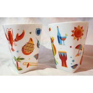 Nespresso limited edition Cafe de Cuba mugs (2)